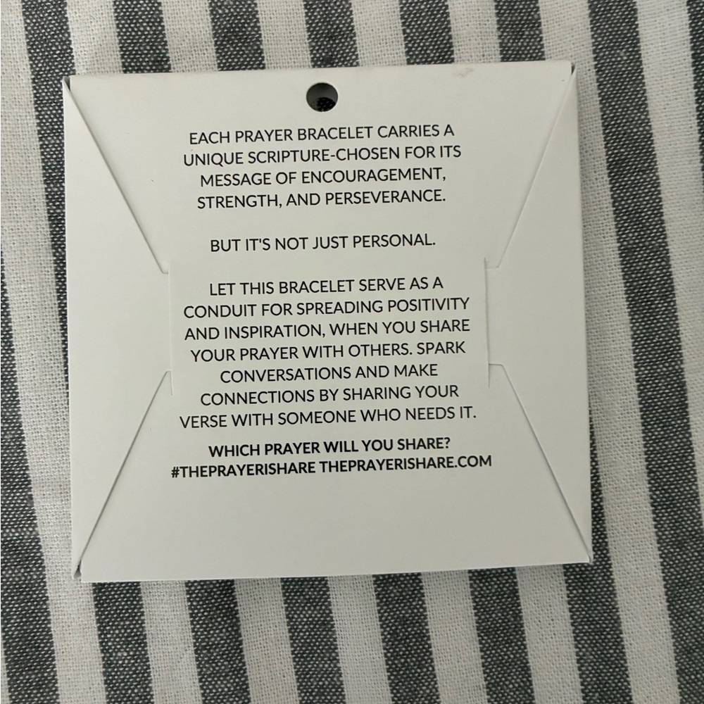The Prayer I Share Bracelet - Picture 2 of 2